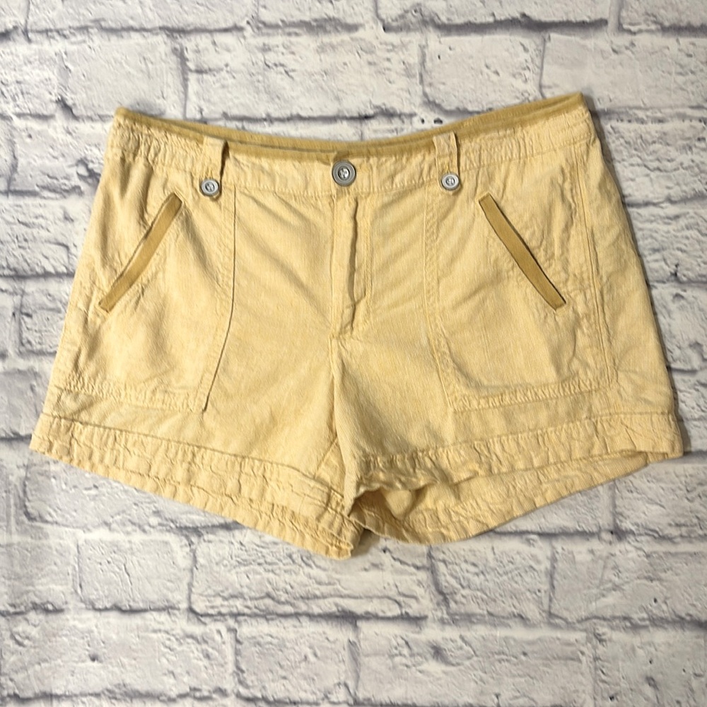 Women’s Casual Yellow Shorts
